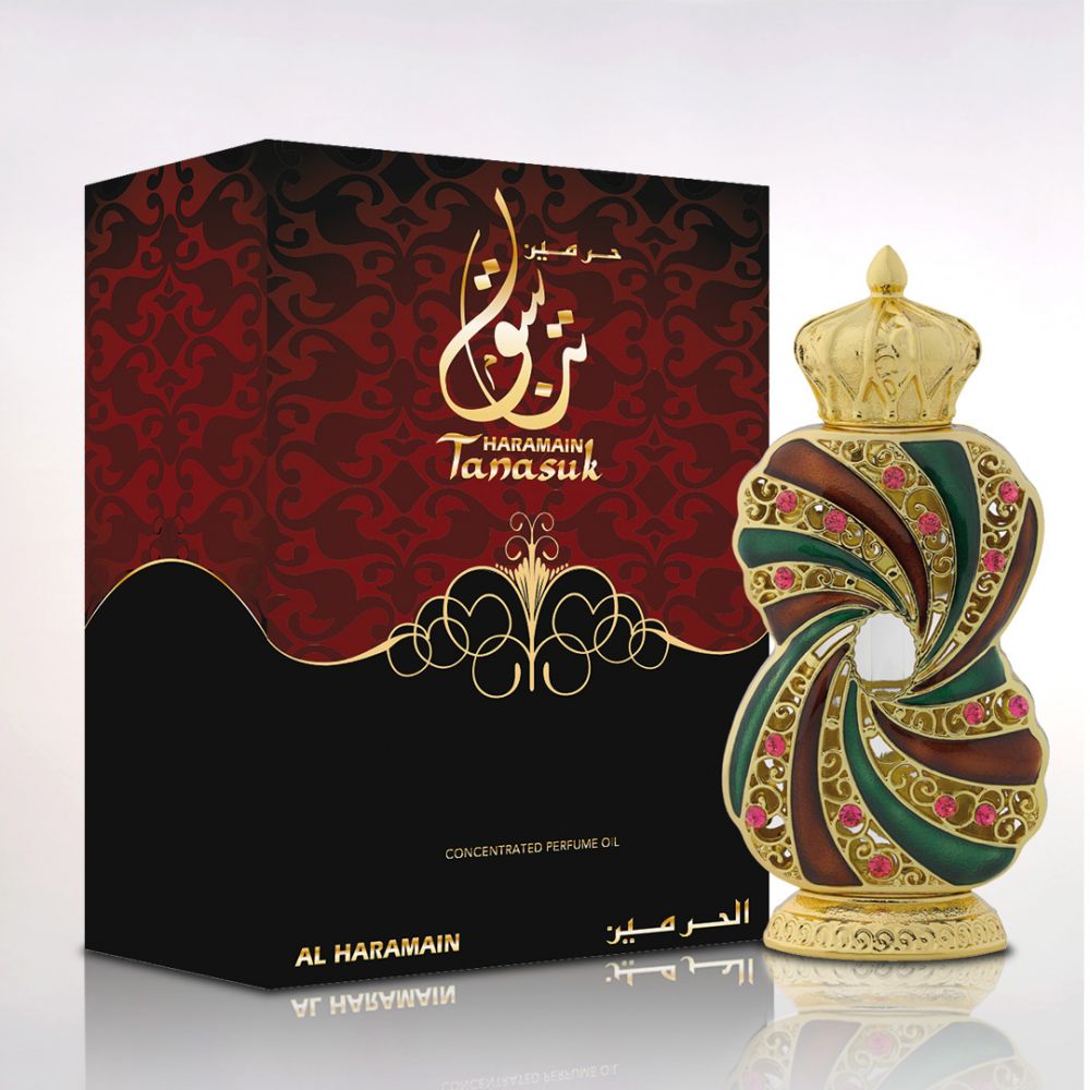 Tanasuk Perfume Oil 12ml by Al Haramain Perfumes - Click Image to Close