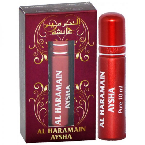 Aysha Roll-on Perfume Oil 10ml by Al Haramain - Click Image to Close