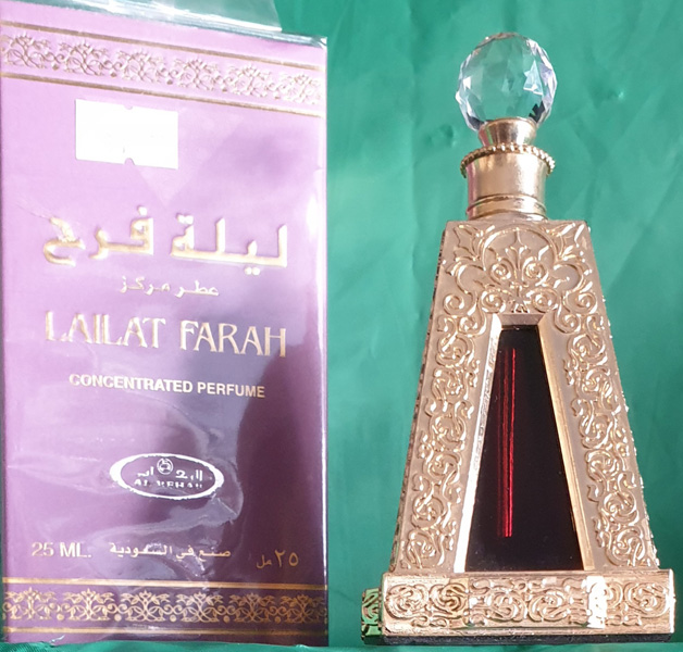 Lailat Farah Perfume Oil 25ml by Crown Perfumes - Click Image to Close