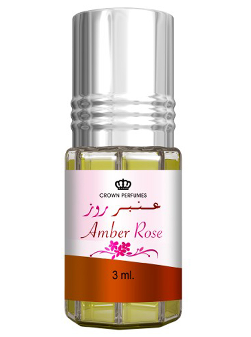Amber Rose Roll-on Perfume Oil 3ml by Al Rehab - Click Image to Close