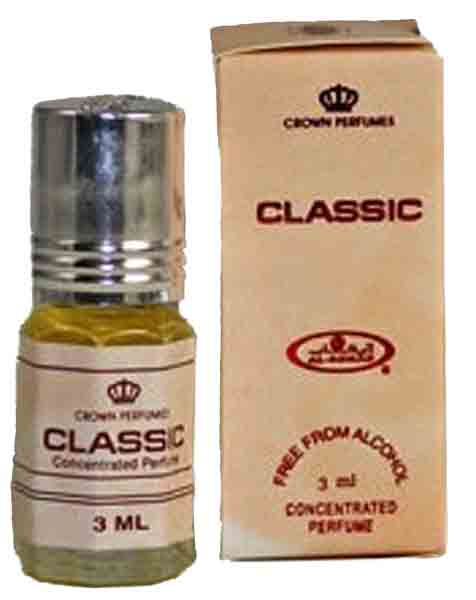 Classic Roll-on Perfume Oil 3ml by Al Rehab - Click Image to Close