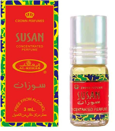 Susan Roll-on Perfume Oil 3ml by Al Rehab Perfumes - Click Image to Close