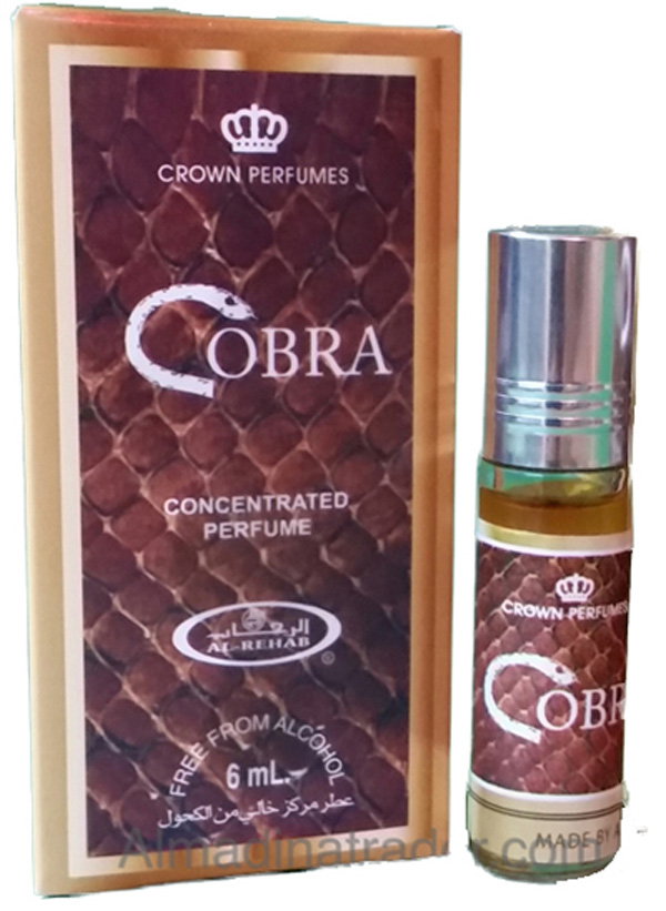 Cobra Roll-on Perfume Oil 6ml by Crown Perfumes