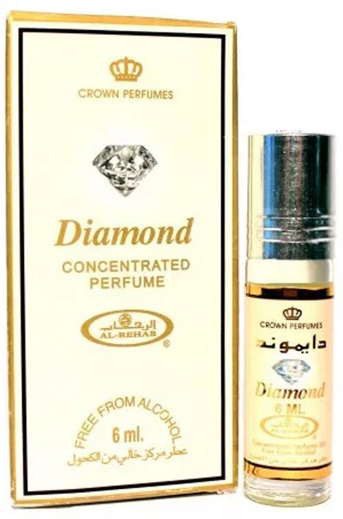 Diamond Roll-on Perfume Oil 6ml by Al Rehab