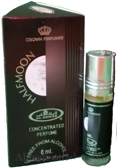 Half Moon Roll-on Perfume Oil 6ml by Al Rehab - Click Image to Close