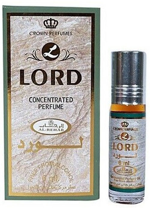 Lord Roll-on Perfume Oil 6ml by Al Rehab