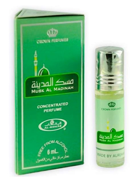Musk Al Madinah Roll-on Perfume Oil 6ml by Al Rehab