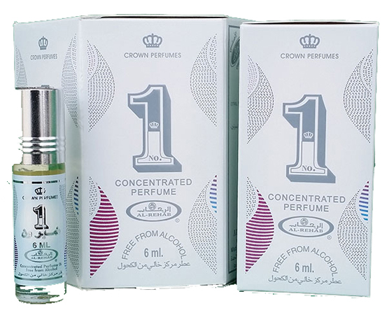 Number 1 Roll-on Perfume Oil 6ml by Crown Perfumes - Click Image to Close