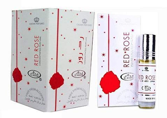 Red Rose Roll-on Perfume Oil 6ml by Al Rehab