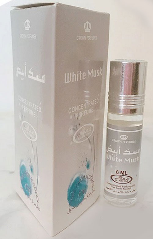 White Musk Roll-on Perfume Oil 6ml by Al Rehab