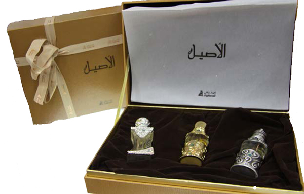 Aseel Gift Set 3x6ml Musk, French Rose & Oud by Asgharali