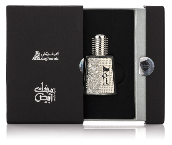 Musk Abyid Pocket Sized Perfume Oil 6ml by Asgharali - Click Image to Close