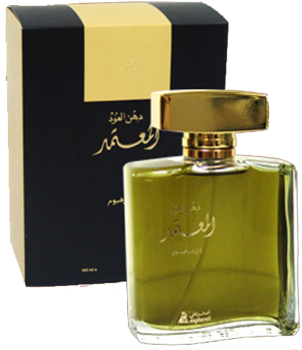 Dehnal Oudh Mutamid Spray Perfume 100ml by Asgharali - Click Image to Close