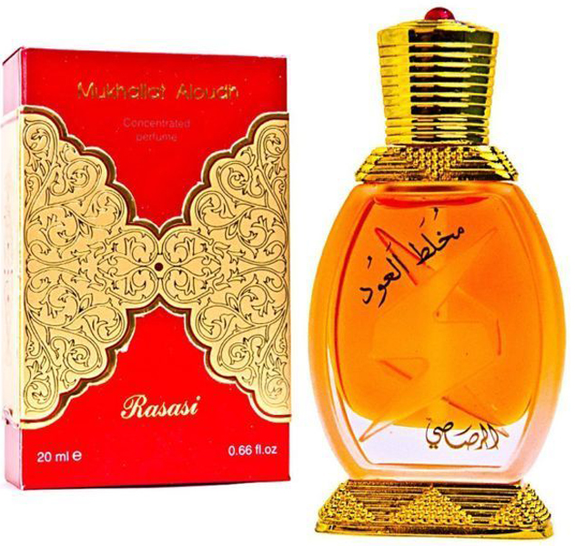 Mukhallat Al Oudh Perfume Oil 20ml by Rasasi Perfumes - Click Image to Close