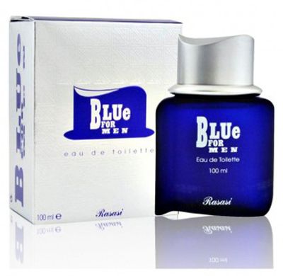 Blue for Men Spray Perfume 100ml by Rasasi - Click Image to Close